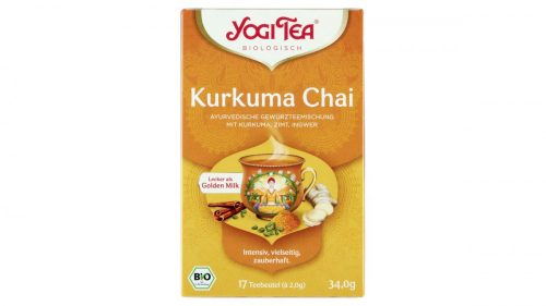 Yogi Tea BIO kurkuma chai tea 17 filter 34 g