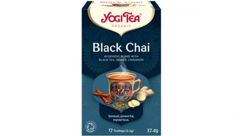 YogiTea Bio Black Chai tea 17x