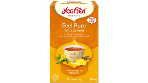 YogiTea Bio Tisztító citrommal tea 17x