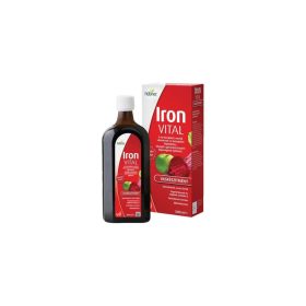   Hübner Iron Vital folyékony étrend-kiegészítő vassal és vitaminokkal 500ml