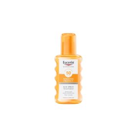   Eucerin Sun Sensitive Protect Színtelen Napozó Aerosol Spray Ff50 200Ml