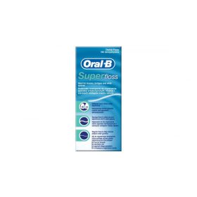 Oral-B fogselyem Super Floss mint 1x