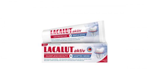 Lacalut Aktiv Gum Protection & Gentle White fogkrém 75ml