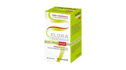 Florabalance Plus élőflórát tartalmazó étrend-kiegészítő kapszula 15x