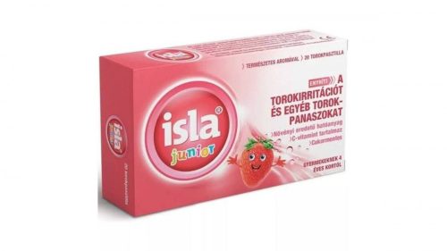 Isla-Junior torokpasztilla 20x