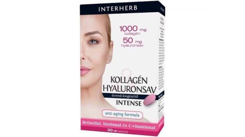 INTERHERB Intense Kollagén+Hyaluronsav tabl. 30x