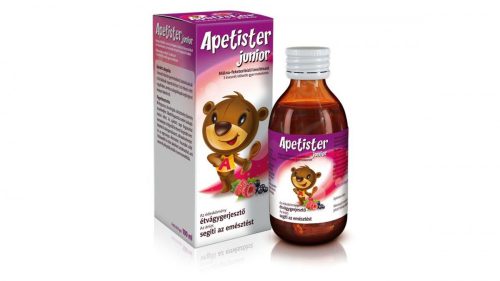 Apetister Junior oldat málna-feketeribizli ízű 100ml