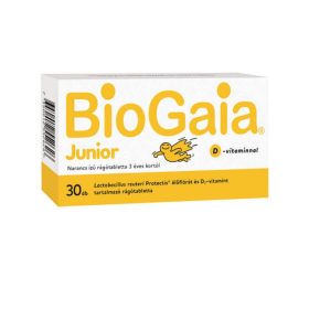 BioGaia Junior D3 rágótabletta étrendkieg. narancs 30x