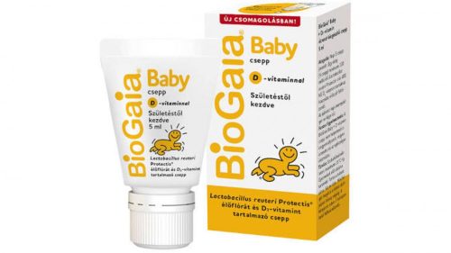 BioGaia Baby D3-vitamin étrendkiegészítő csepp  5ml