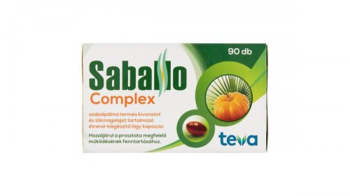Saballo Complex szabalpálma termés kivonatot és tökmagolajat tartalmazó étrend-kiegészítő 90 db