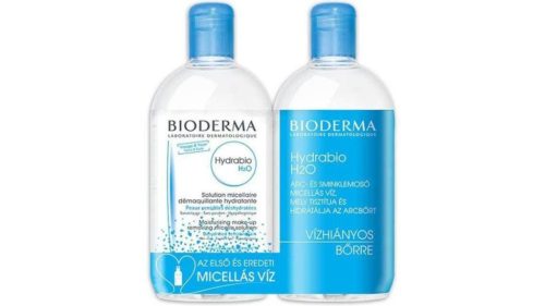 Bioderma Hydrabio H2O arclemosó Micellafesztivál 2x250ml