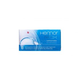 Hemorrelax végbélkúp 10x