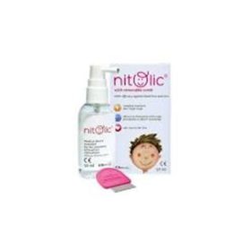 Nitolic spray + tetűeltávolító fésű 50ml