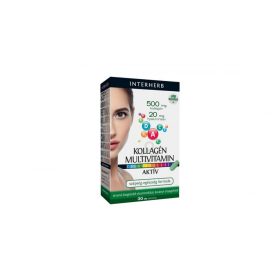 INTERHERB Kollagén & multivitamin tabletta 30x