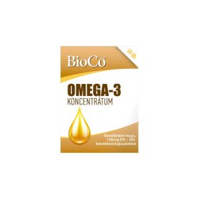  BioCo Omega-3 koncentrátum lágyzselatin kapszula 30 x 1,88 g (56,4 g)