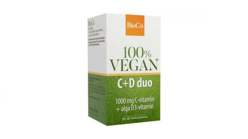BioCo Vegan C 1000mg+D3 2000NE Duo retard filmtabletta 90x
