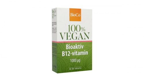 BioCo Vegan B12 1000 mcg tabletta bioaktív 90x
