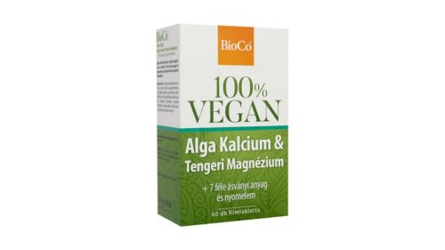 BioCo Vegan Alga Ca tengeri Mg filmtabletta 60x