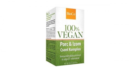 BioCo Vegan Porc-Izom Csont Komplex filmtabletta 90x