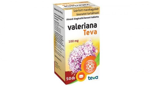 Valeriana Teva 100mg étrendkieg tabletta /2020 50x