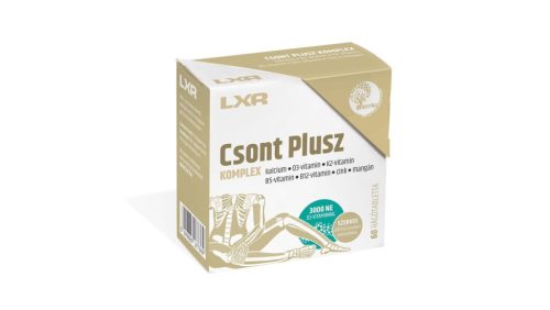 LXR Csont Plusz Komplex rágótabletta 60x