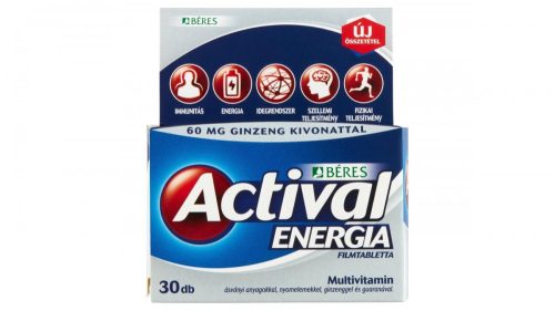 Actival Energia ginzeng-guarana filmtabletta 30x