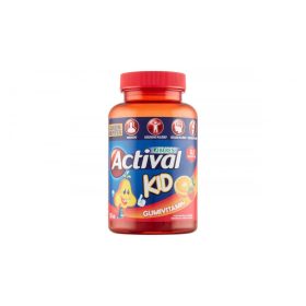   Béres Actival Kid Gumivitamin cukormentes gumitabletta étrend-kiegészítő multivitam 50 x 3 g (150 g)