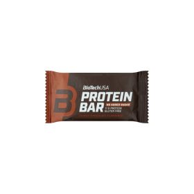   BioTechUSA Protein Bar dupla csokoládé ízű bevont fehérjeszelet édesítőszerekkel 35 g
