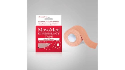 MovoMed Kinesio Tape tapasz 5cm x 5m bézs 1x