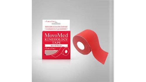 MovoMed Kinesio Tape tapasz 5cm x 5m piros 1x