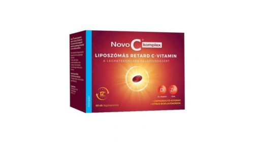 Novo C Komplex Forte liposzómás retard C+D3+Zn 60x