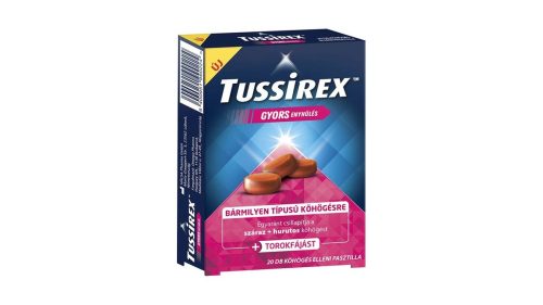 Tussirex köhögés elleni pasztilla 20x