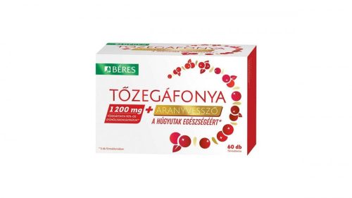 Béres Tőzegáfonya+Aranyvessző filmtabletta 60x