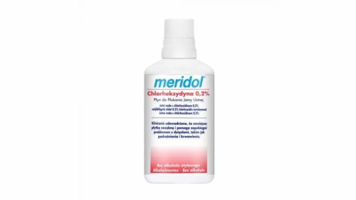 MERIDOL szájöblögető oldat 0,2% klórhexidin tartalommal (300ml)