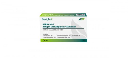 BERIGHT COVID-19 ANTIGEN ORRLYUK TESZT 1X