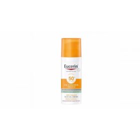   EUCERIN Sun Oil Control Színezett Napozó Krém-Gél Arcra FF50+ Light 50ml