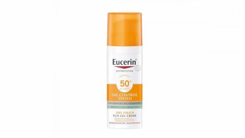 EUCERIN Sun Oil Control színezett napozó krém-gél arcra FF50+ light (50ml)
