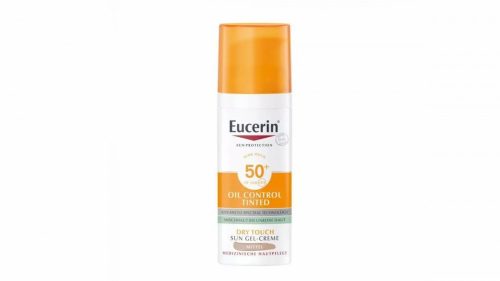EUCERIN Sun Oil Control színezett napozó krém-gél arcra FF50+ medium (50ml)