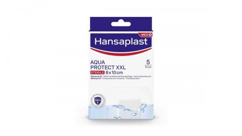 Hansaplast MED Aquaprotect sebtapasz antibakt. XXL 5x