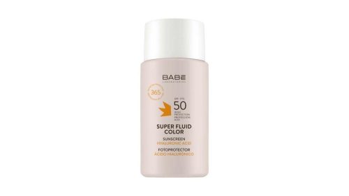 Babé Super Fluid SPF50 színezett fényvédő 50ml