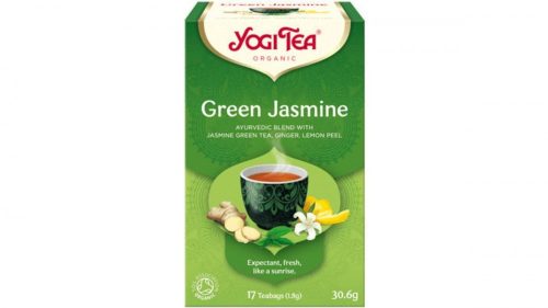 YogiTea Bio Jázminos zöld tea 17x