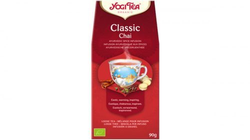YogiTea Bio Klasszikus szálas chai tea 90g