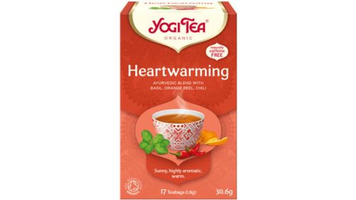 YogiTea Bio Szívmelengető tea 17x