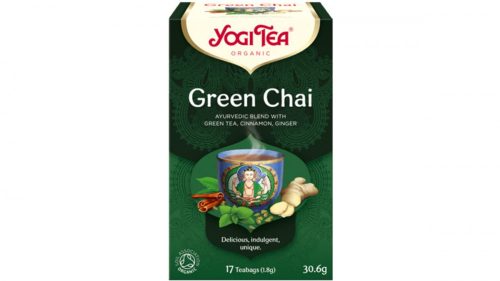 YogiTea Bio Zöld chai tea 17x