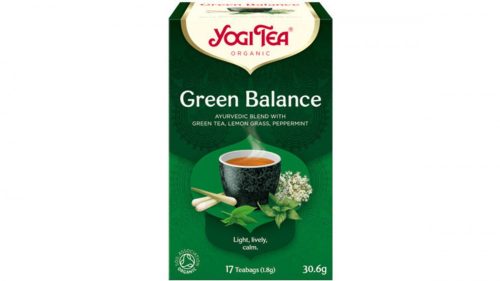 YogiTea Bio Zöld egyensúly tea 17x