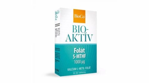 BIOCO Bioaktív Folát 5-MTHF 1000 μg tabletta 30x