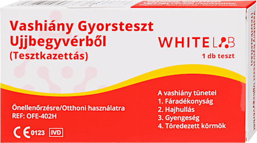 Whitelab Vashiány gyorsteszt 1x