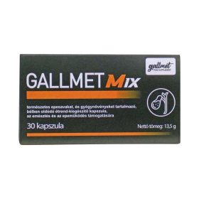 Gallmet Mix bélben oldódó kapszula 30x