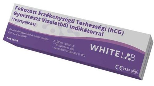 Whitelab terhességi teszt fokozott érzékenységű 1x