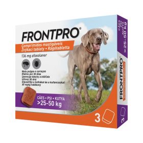 FRONTPRO 136MG RAGOTABL.KUTYA 25-50KG 3X